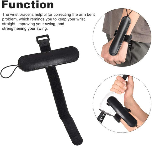 Kakalote Golf Training Wrist Aid - Tactic Wrist Brace Corrector for Golf Swing Hinge Trainer Accessory