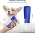 WePet Foldable Portable Dog Water Bottle, 12 OZ Puppy Water Dispenser, High-Temperature Resistant, Leak Proof for