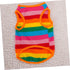 Live Aquarium Plants Dog Vest - Funky Striped Shirt for Dogs, Blue Aquarium Gravel Shirt
