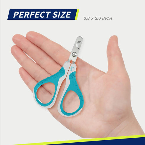U07.1, Trimmer, WePet Pet Nail Clippers Professional Claw Bended Scissor Special for Cats, Kittens, Dogs, Puppies