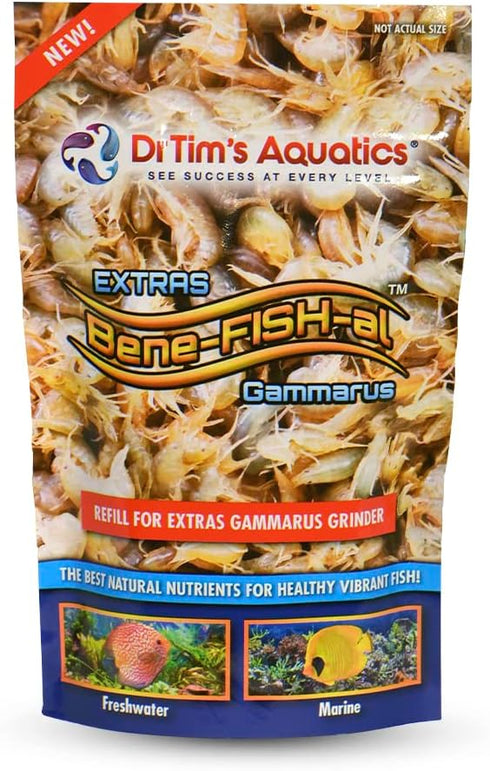 Dr. Tim’s Aquatics Bene-FISH-al Gammarus Grinder Fish Food Enhancement Refill – 0.62 Oz.