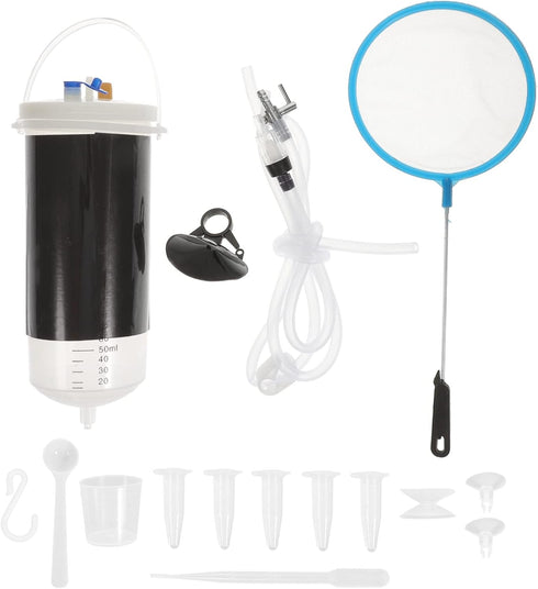 Incubator Vessel Tools Set - Egg Tumblers for Fish Fry and Brine Shrimp Hatchery Breeding Supply