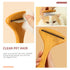 Beaupretty 4pcs Pet Comb Undercoat Rake for Cat Shedding, Dog Brush Grooming Rake, Stainless Steel Accessories