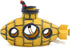 uxcell Bubble Maker Aquarium Fish Tank Decoration, Yellow Spaceship Ornament 13x6x8cm