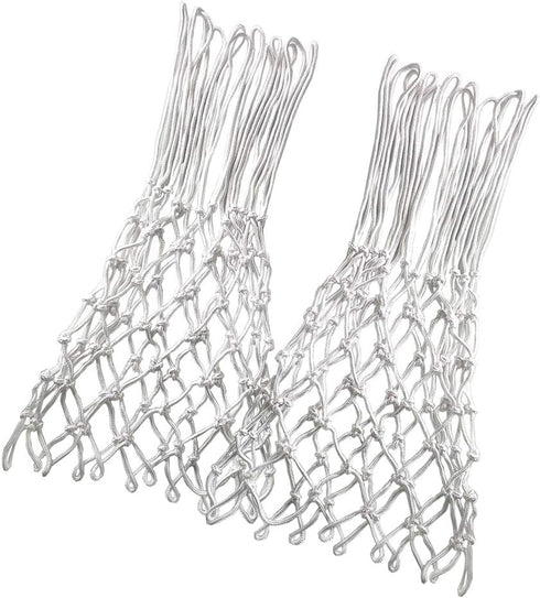 Heavy Outdoor Indoor Basketball Net Replacement 2 Pack, All Weather Anti Whip, Suitable for Standard 12 Loops Rims