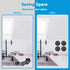 Wall Mounted Weight Plate Holder, Fits 2-inch Olympic Plates, Max Weight Capacity 300 lb, Mounting Hardware Included