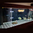 Aquarium Fish Tank Divider, Clear Acrylic Isolation Grid Board with Suction Cups for Fish Partition and Decoration