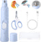 LUKHMELF Bird Nail Grinder,Bird Beak Grinder,Silenced Bird Nail File with LED Lamp,Suitable for