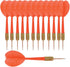 The Dreidel Company Twelve Plastic Throwing Dart Arrows Toy, 5" Inches (12-Pack) with Plastic Flights