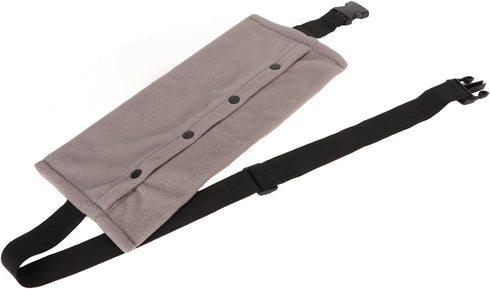 Lizard Sling Carrier, Spacious Opening Reptile Sling Carrier for Camping (Grey)