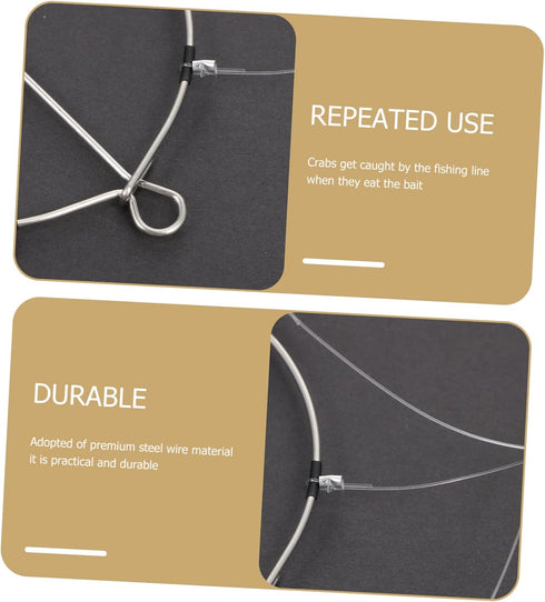Compact Crab Fishing Clasp Gear for Efficient Catching