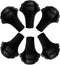 Trekking Poles Tips, Rubber Hiking Sticks End Caps Protectors, Replacement Accessories for Most Hiking Canes