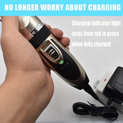 Charger for oneisall Low Noise Dog Clippers - Replacement Cord Compatible with SUPRENT Hair Clippers