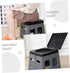 INOOMP Portable Folding Toilet for Car Camping Lightweight and Compact Emergency Potty for Outdoor Travel and Camping
