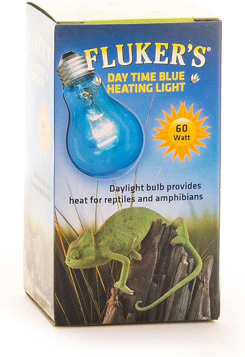 Fluker's Reptile Incandescent Blue Daylight Bulb, 60 Watt