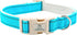 Lionheart Glory Dog Collar, Reflective Adjustable Durable Soft Classic Collar for Small Dogs, Blue Pet Gift