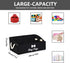 Morezi Large Dog Toy Bin - Puppy Shallow Toy Baskets for Dog Toy Storage, Perfect for Living Room, Playroom, Closet