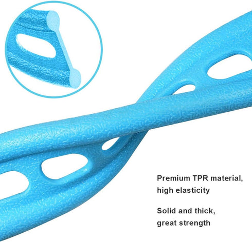 Yoga Pedal Resistance Band Elastic Pull Rope Fitness Sit-up Exercise Equipment at Home Gym Arm Abs Workout Equipment Leg Stretching Equipment by AIKOTOO