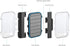 Gonex Fly Boxes for Fly Fishing, Two-Sided Waterproof Lightweight Box with Transparent Lid, 4.1"x 3.0"x 1.2", Grey