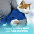 Cozy Comfort Carrier - Small Cobalt Blue Cat Carrier, Soft for Grooming, Vet Visits, and Travel