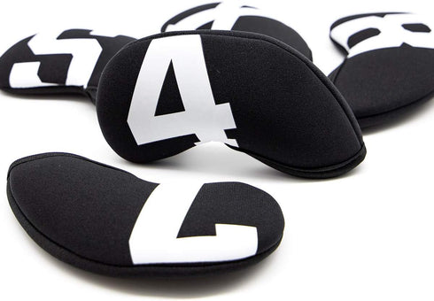 Golf Iron Covers with Colorful Number Neoprene Head Covers for Iron, Fit All Brands Golf Irons, 4/10pcs