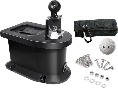 Golf Cart Cleaner Kit with Ball Washer and Towel for EZGO, Club Car, Yamaha, Advanced EV, Star EV, Universal &