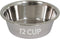 Petmate Stainless Steel Bowl, 12 Cup