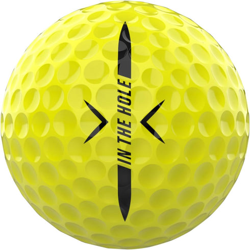 4-Piece P*ss Missile Distance Golf Balls - Design, Surlyn Cover, High Compression Core - Lower Spin, Better Trajectory
