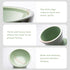 Extra Wide Elevated Cat Bowls - 6.2" Ceramic Cat Food Bowl, Shallow Dish, Whisker Fatigue, Lead & Cadmium Free, Sage