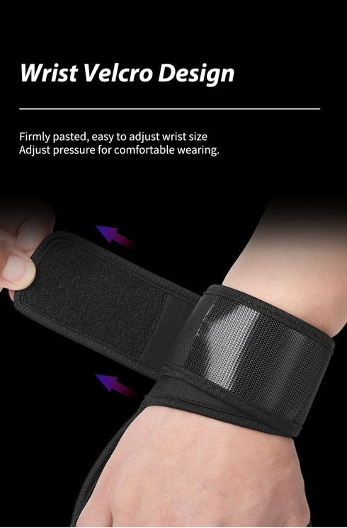 SUJAYU Weight Lifting Gloves Workout Gloves for Men Women, Wrist Wraps Wrist Straps for Weightlifting, Lifting Wrist