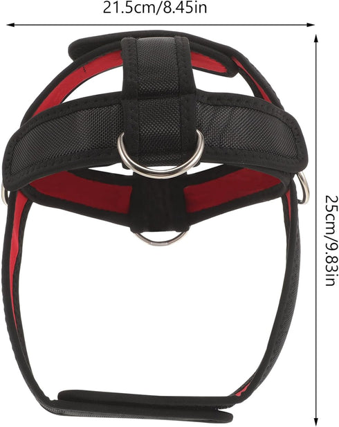 GANAZONO Neck Support Head Harness for Weight Lifting, Neck Trainer Fitness Equipment for Strength Training