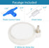 Pawfly 2 Inch Air Stone Disc Aerator Bubble Diffuser for Small Aquarium Fish Tank Bowl