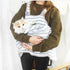 Ferret Sling Carrier Bag, Soft Breathable Fleece Small Pet Carrier, Hands-Free Shoulder Front Chest Apron for Small Pets