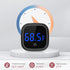 LOFICOPER LED Digital Aquarium Thermometer, Stick-on Fish Tank Thermometer with Built-in Battery, for Fish, Axolotl