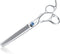 JASON 7" 50 Teeth Thinning Dog Grooming Scissor, Ergonomic Blender Shears Kit with Offset Handle and Jewelled Screw