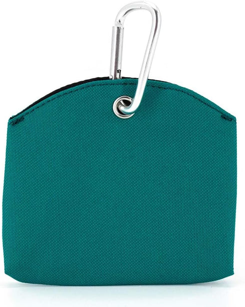 COOWONE Dog Treat Pouch, Magnetic Closure Small Dog Training Treat Pouch with Clip, Pocket Sized, Green