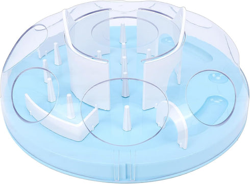 HEEPDD GLOGLOW Interactive Cat Puzzle Feeder, Interactive Toys Toy for Dogs and Cats with Adjustable Food Outlet, Fun
