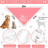 2 Pack Big Sister Big Brother Dog Bandanas, Adjustable Double Sided Pet Bandana for Pregnancy Announcement, Triangle