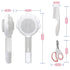 Cat Brushes For Indoor Cats, Cat Shedding Brush With Pet Flea Comb & Pet Nail Clippers, Slicker Brush For Dogs & Rabbit