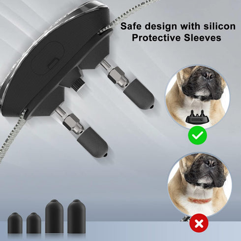Smart Automatic Anti Bark Dog Collar, Intelligent Waterproof Rechargeable Barking Terminator, Black