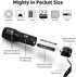 Lighting EVER LED Flashlights - High Lumens Small Waterproof Flashlight with Adjustable Brightness for Outdoor