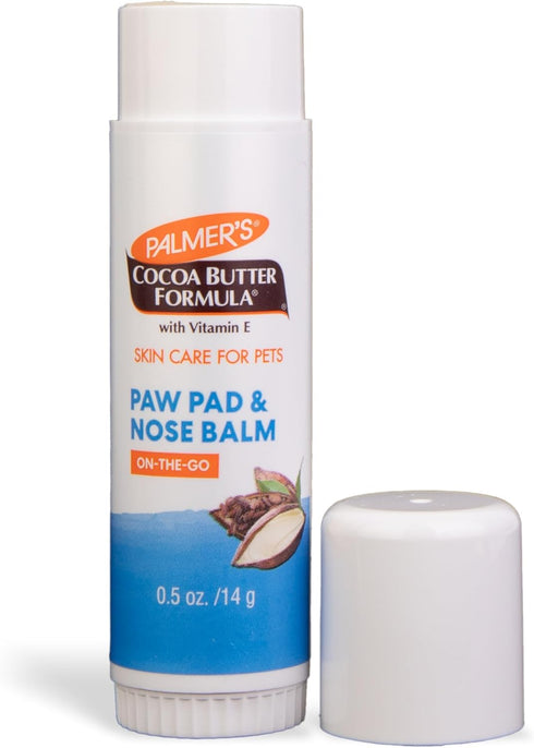Palmer's for Pets Cocoa Butter Fragrance Free Moisturizing Paw Pad & Nose Balm Swivel Stick for Dogs, 0.5 oz