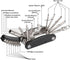 WOTOW Bike Repair Tool Kit - 21 in 1 Bicycle Multitool for Emergency Maintenance, Bike Hex Key Wrench & Carrying Case