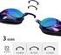 Swim Goggles, Anti Fog Swimming Goggles with UV Protection, Mirrored & Clear