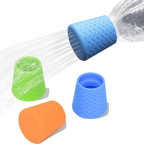 3 Pieces Portable Outdoor Shower for Dogs, Shower Head & Bottle Attachment, Works with 16 oz to 2 Liters