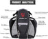 Waterproof Rear Under Seat Bike Saddle Bag, Double Bottle Pouch Bicycle Tail Pocket with Reflective Strip for MTB