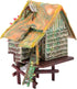 Vividly Color Resin Aquarium Large Water Wheel, Rotatable Fish Ornaments for Aquarium