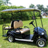 Universal Golf Cart Rear View Mirror Kit, Wide Convex and Folding Side View Mirrors for Club Car, EZGO