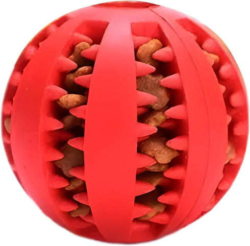 Genrico Dog Treat Dispenser Toy, Treat Dispense Dog Toys | Food Treat Dispenser Ball Puzzle,Puppy Stimulation Toys