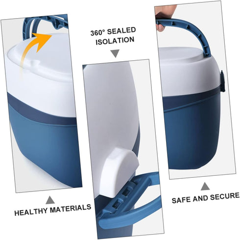 1Pc Portable Bottle Storage Case Durable Organizer for Products Material for Milk Bottles and Tableware with Dustproof